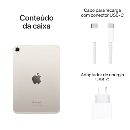 Apple iPad mini, A17 Pro, Wi‑Fi 256 GB - Estelar 3